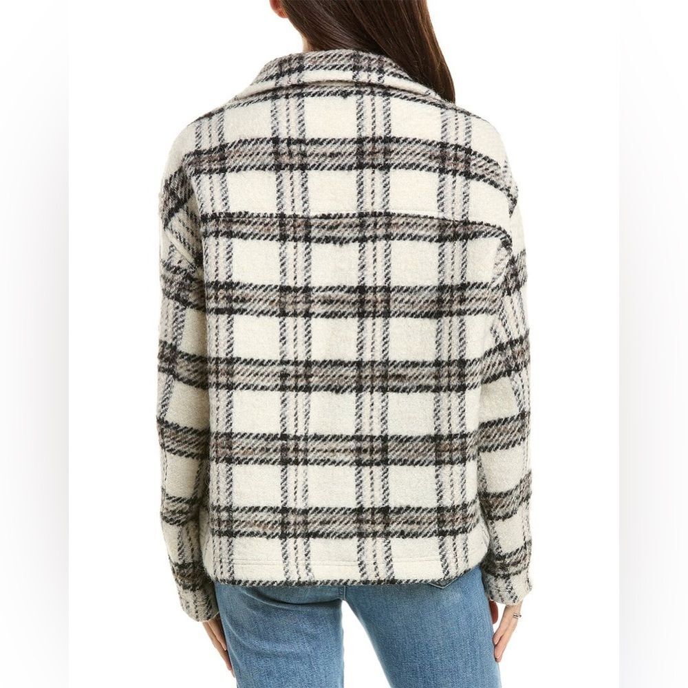 IRO Bika Jacket in Ecru-Black-Grey, NWT, Size EU 40 - Picture 15 of 15